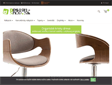 Tablet Screenshot of design-shop.sk